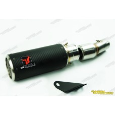 Pô IXIL Race DC1 Carbon Slip On Kawasaki Ninja 400 / Z400 (chính hãng)